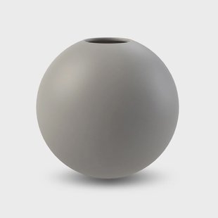 Cooee Design Ball vaas grey 20 cm.