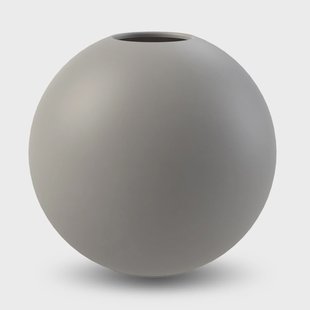 Cooee Design Ball vaas grey 30 cm.