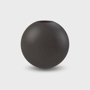 Cooee Design Ball vaas black 10 cm.