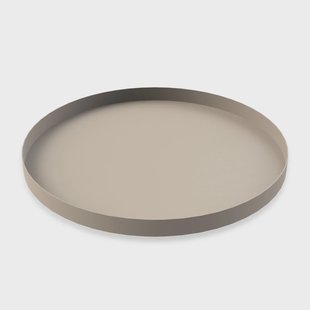 Cooee Design Cooee dienblad 40 cm. rond Sand