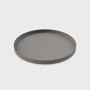 Cooee Design Cooee dienblad 30 cm. rond grey (grijs)