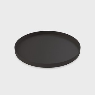 Cooee Design Cooee dienblad 30 cm. rond black (zwart)