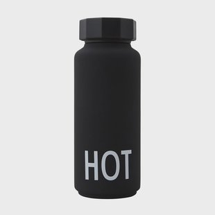 Design Letters Design Letters thermosfles zwart
