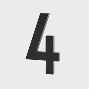 Design Letters Design Letters cijfers aluminum 50 mm. 4