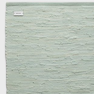 Rug Solid Cotton vloerkleed 75 x 200 cm. Mint