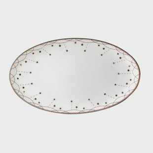 Wik & Walsøe Julemorgen serveerschotel ovaal 20 cm.