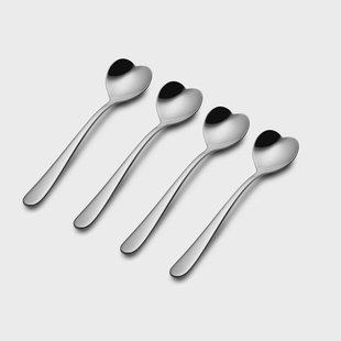 Alessi Miriam Mirri theelepel 4-pack zilver