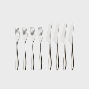 Hardanger Bestikk Julie voorgerecht bestek 8-delig Roestvrij staal