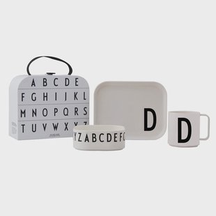 Design Letters Design Letters kinderservies set D
