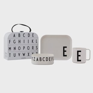 Design Letters Design Letters kinderservies set E