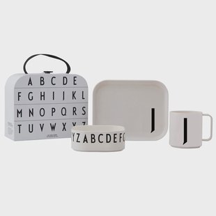 Design Letters Design Letters kinderservies set J
