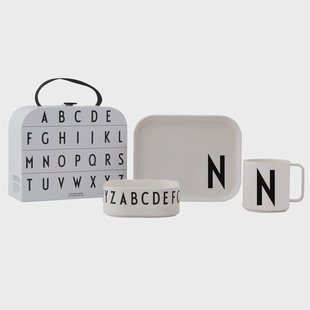 Design Letters Design Letters kinderservies set N