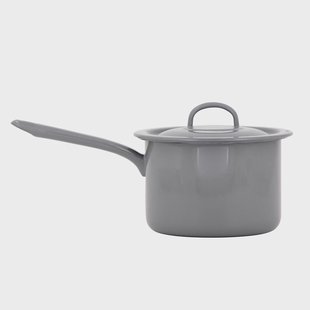 Kockums Jernverk Kockums steelpan met lang handvat 2,3 l Kockums Grey (grijs)