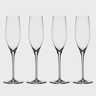 Spiegelau Authentis champagneglas 19 cl, 4 stuks transparant