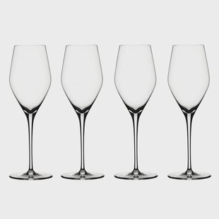 Spiegelau Authentis champagneglas 27 cl, 4 stuks transparant