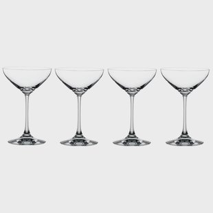 Spiegelau Authentis Dessert-champagnecoupe. 4 stuks transparant