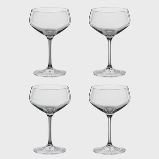 Spiegelau Perfect Serve champagnecoupe 24 cl, 4 stuks transparant