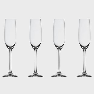 Spiegelau Salute champagneglas 21 cl, 4 stuks transparant