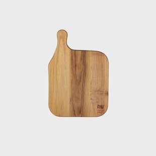 Aida Raw snijplank teak 32x22 cm