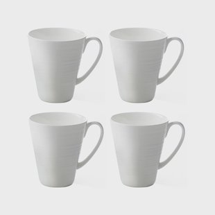 Aida Passion mok met handvat 4-pack 33 cl