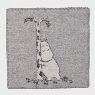 Klippan Yllefabrik Moomin Tree Hug zitkussen grijs