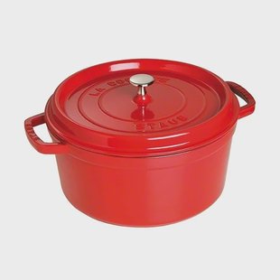 STAUB Staub ronde braadpan van gietijzer 6,7 l rood