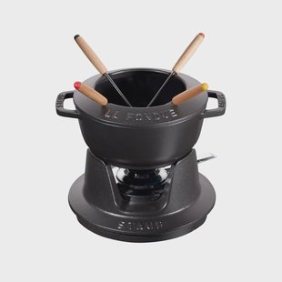 STAUB Staub fondueset 1,1 l zwart