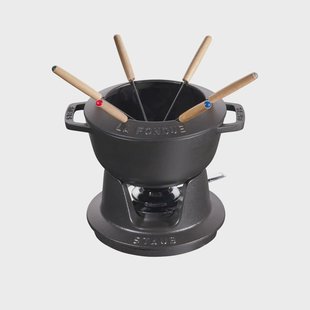 STAUB Staub fondueset 1,65 l zwart