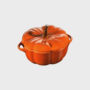 STAUB Staub pompoen pannetje van aardewerk 0,7 l kaneel STAUB Staub pompoen pannetje van aardewerk 0,7 l kaneel