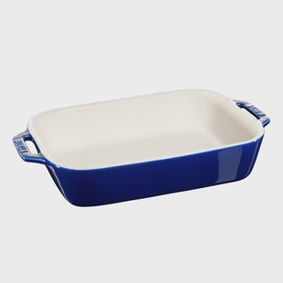 STAUB Staub rechthoekige ovenschaal 27 x 20 cm blauw