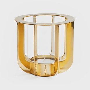 KLONG Jazz waxinelicht messing