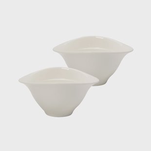 Villeroy & Boch Vapiano soepkom 2-pack wit