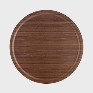 Åry Home Viventium rond dienblad Ø 49 cm walnoot