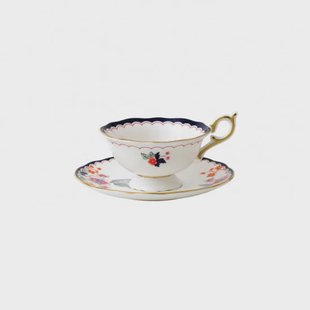 Wedgwood Wonderlust kleine theekop met schotel jasmine bloom