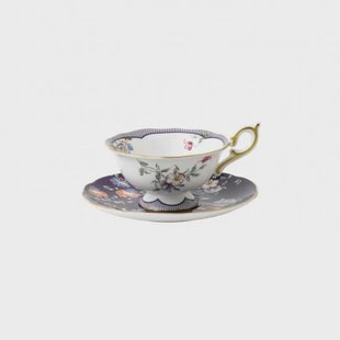 Wedgwood Wonderlust kleine theekop met schotel midnight garden