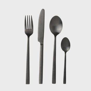 Bitz Bitz bestekset 16-delig Zwart