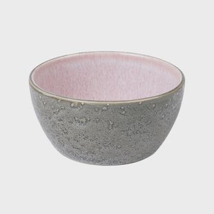 Bitz Bitz kom Ø 12 cm grijs Grijs-roze