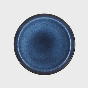 Bitz Bitz bord gastro Ø 21 cm Zwart-donkerblauw