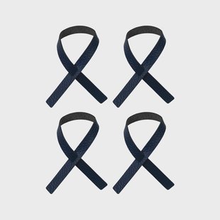 LIND DNA Loop servetring 4-pack Marineblauw