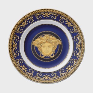 Versace Versace Medusa Blue bordje 18 cm