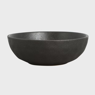 Byon Raw Black kom Ø 18 cm Zwart