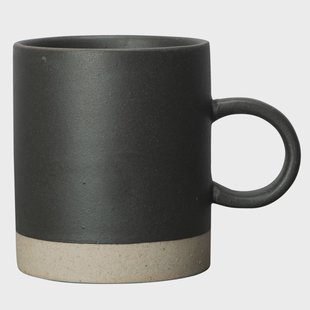 Byon Fumiko mok Beige-zwart