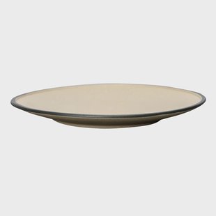 Byon Fumiko bord Ø 20 cm Beige-zwart