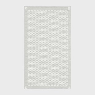 Ekelund Linneväveri Åttebladrose tafelkleed beige 150x260 cm