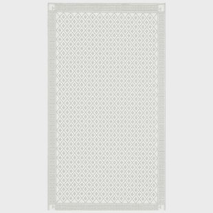 Ekelund Linneväveri Åttebladrose tafelkleed beige 150x310 cm