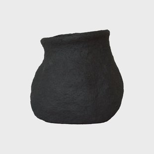 DBKD Paper bloempot zwart Mini Ø13 cm