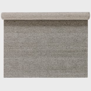 Scandi Living Flock vloerkleed natuurgrijs 200x300 cm