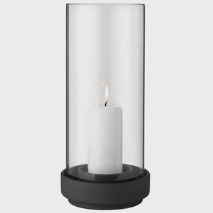 Stelton Hurricane kaarsenhouder zwart Groot