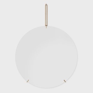 MOEBE Moebe Wall mirror Ø 50 cm Messing