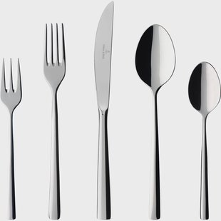 Villeroy & Boch Piemont bestekset 30-delig Roestvrij staal